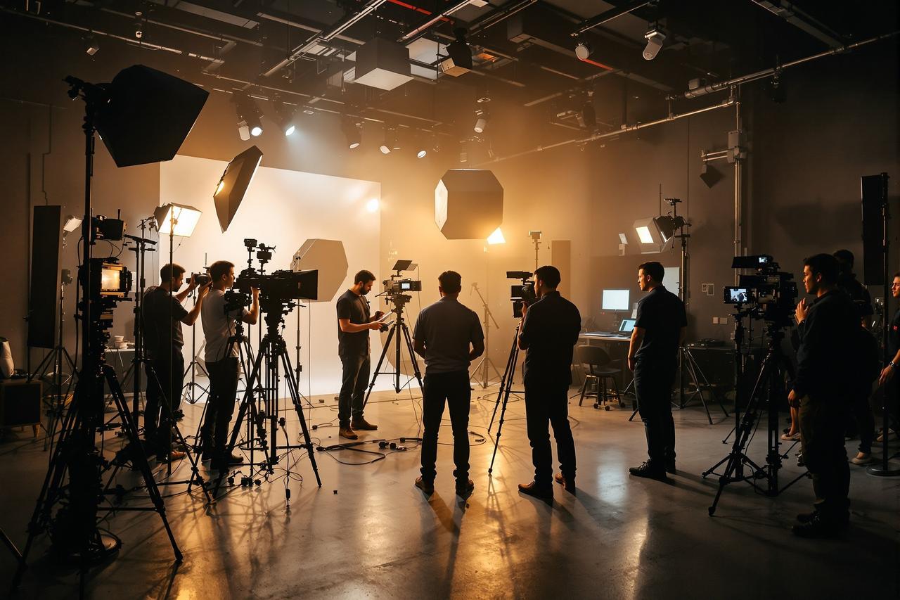 多多视频制作现场